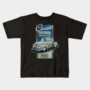 F100 Pickup Truck Kids T-Shirt